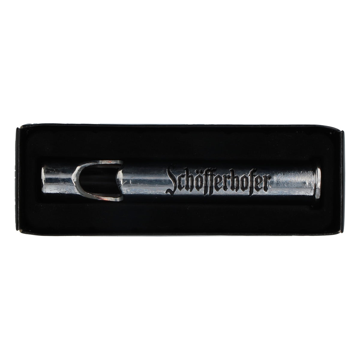 Apribottiglie Schöfferhofer in metallo argento – Vista 5