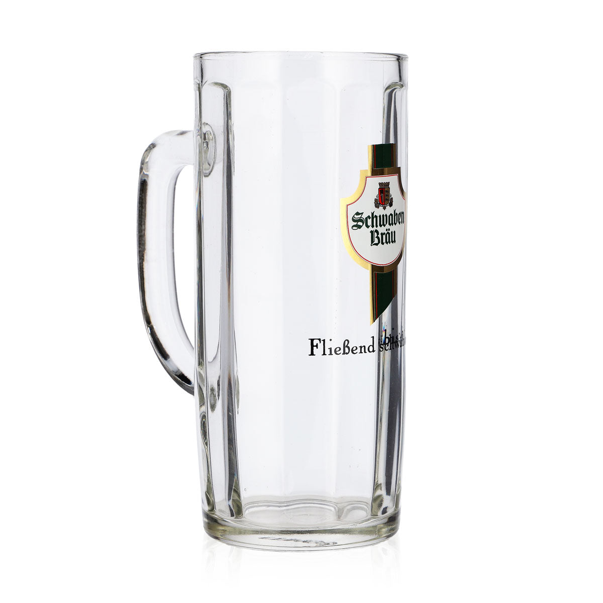 Bicchiere da birra Schwaben Bräu da 0,5 l, boccale color crema – Vista 2