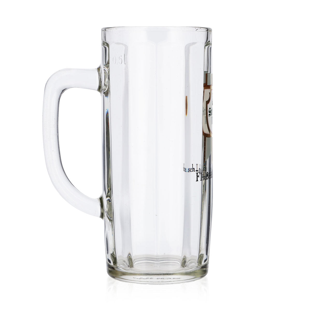 Bicchiere da birra Schwaben Bräu da 0,5 l, boccale color crema – Vista 3