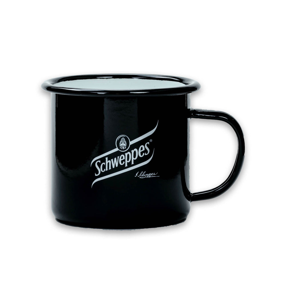Schweppes Bicchiere Moskow Mule Tazza in metallo nera Tazza