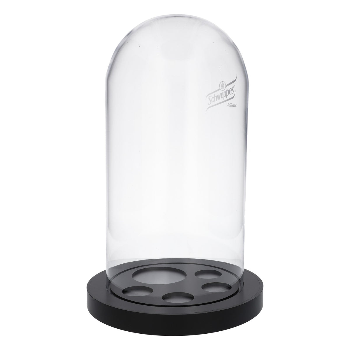 Schweppes LED Glorifier Campana di vetro con illuminazione pubblicitaria, alimentatore incluso – Vista 2