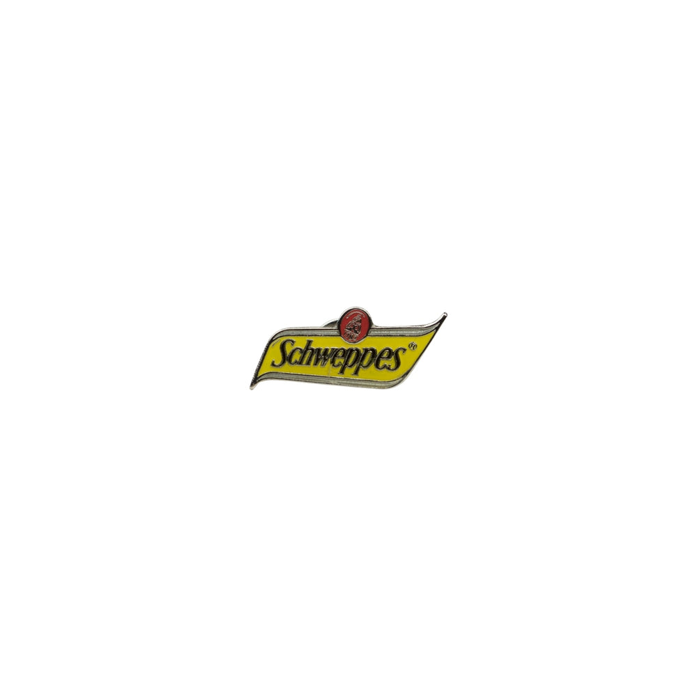 Spilla Schweppes Limonade Logo Pinn Reverse Pinnchen Distintivo Smalto Decorativo