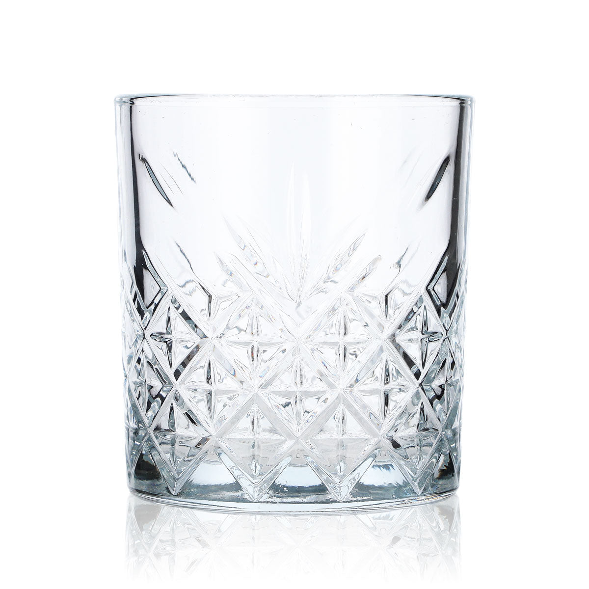 Bicchieri Schweppes Tonic in vetro con rilievo "Diamond-Kristall"