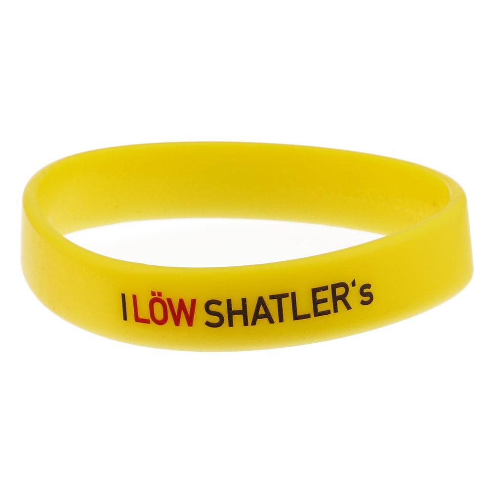 Braccialetto Shatler Braccialetto dell'amicizia Gomma Giallo "I Löw Shatler´s"