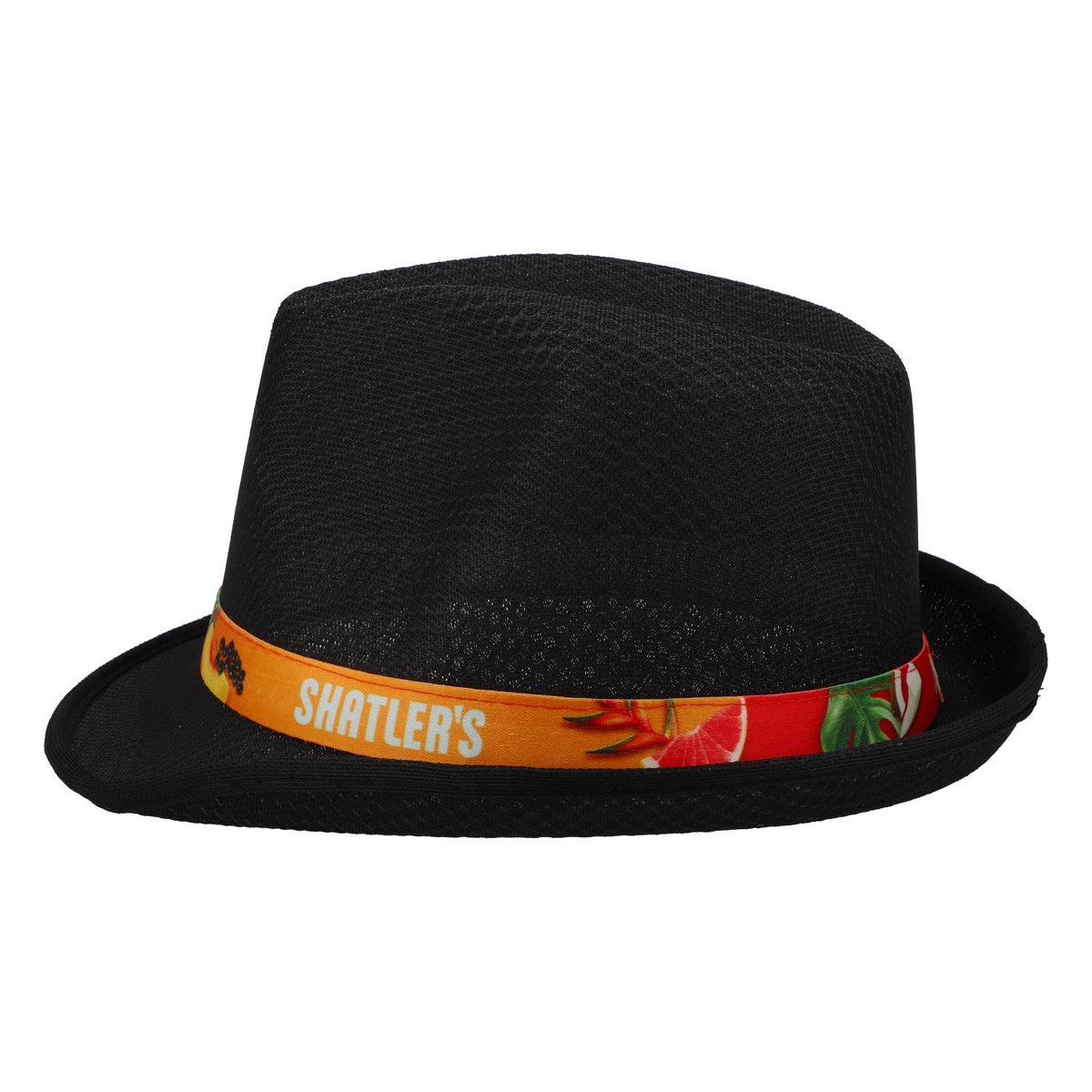 Cappello di paglia Shatlers Cappello Panama Cappello da festa Copricapo nero – Vista 3