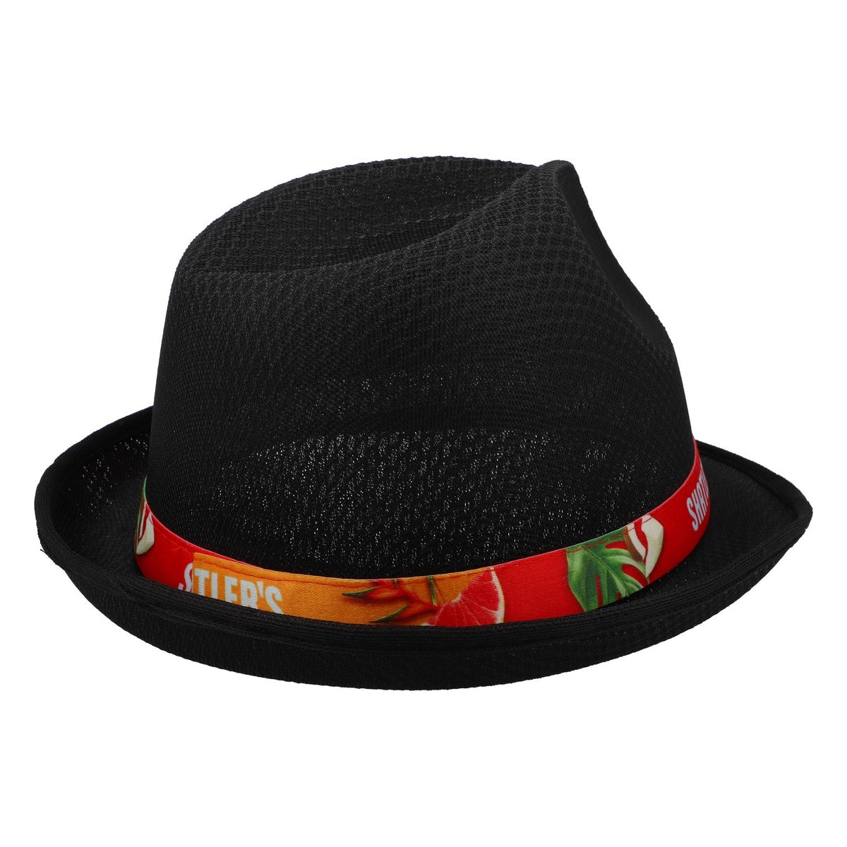 Cappello di paglia Shatlers Cappello Panama Cappello da festa Copricapo nero – Vista 4