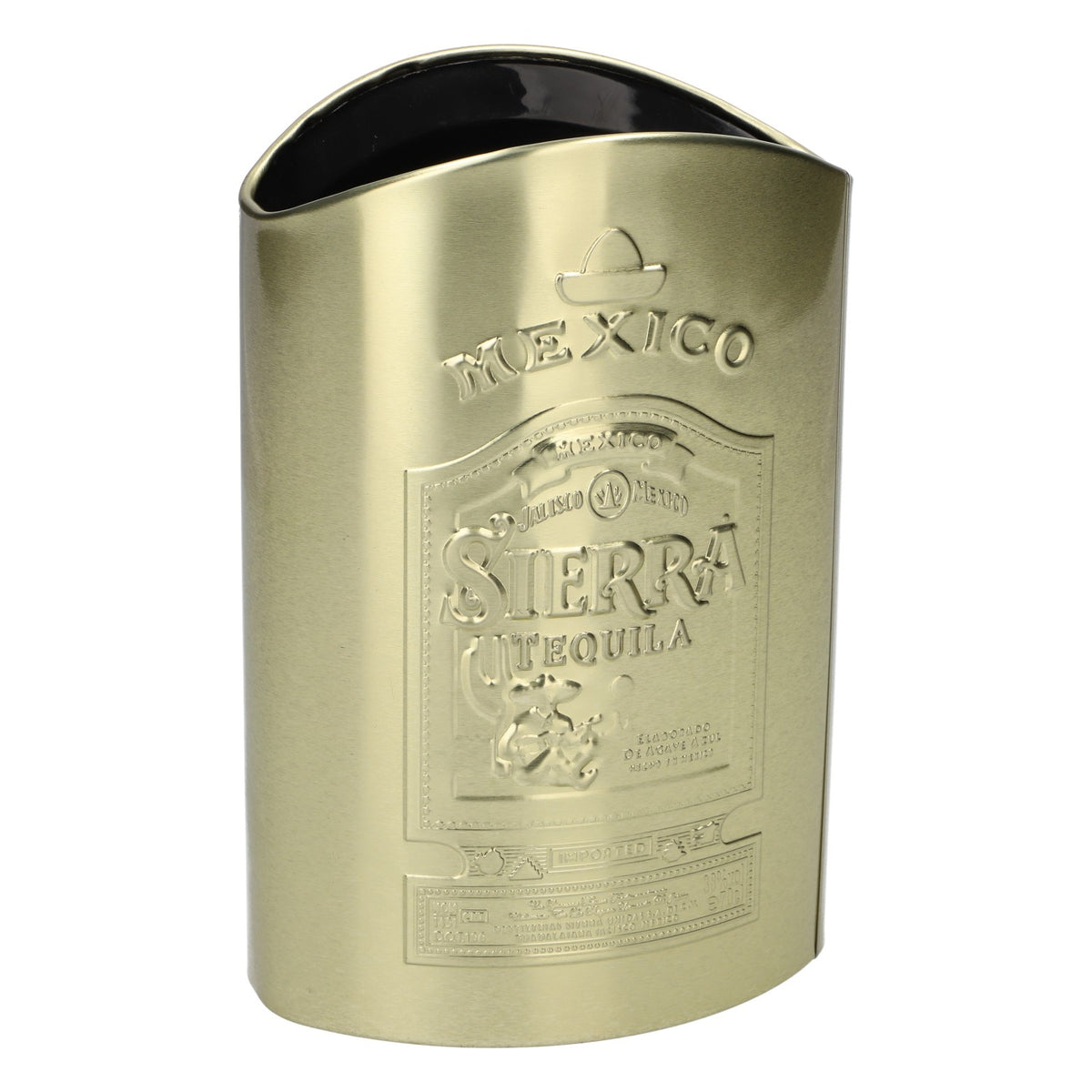 Sierra Tequila Raffredda bottiglie Portabottiglie Oro Raffredda bevande Contenitore termico