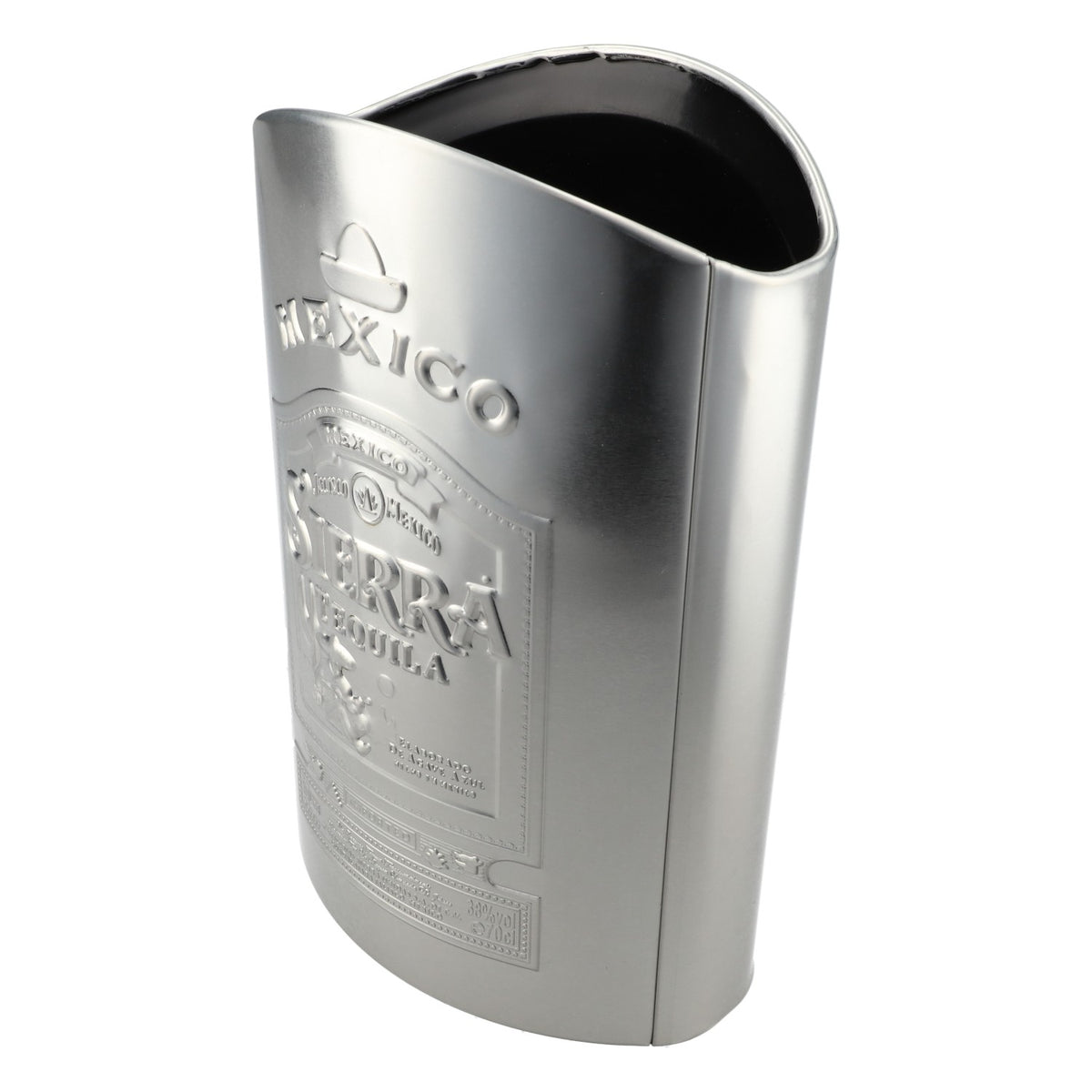 Sierra Tequila Raffredda bottiglie Portabottiglie Argento Raffredda bevande Contenitore termico – Vista 2