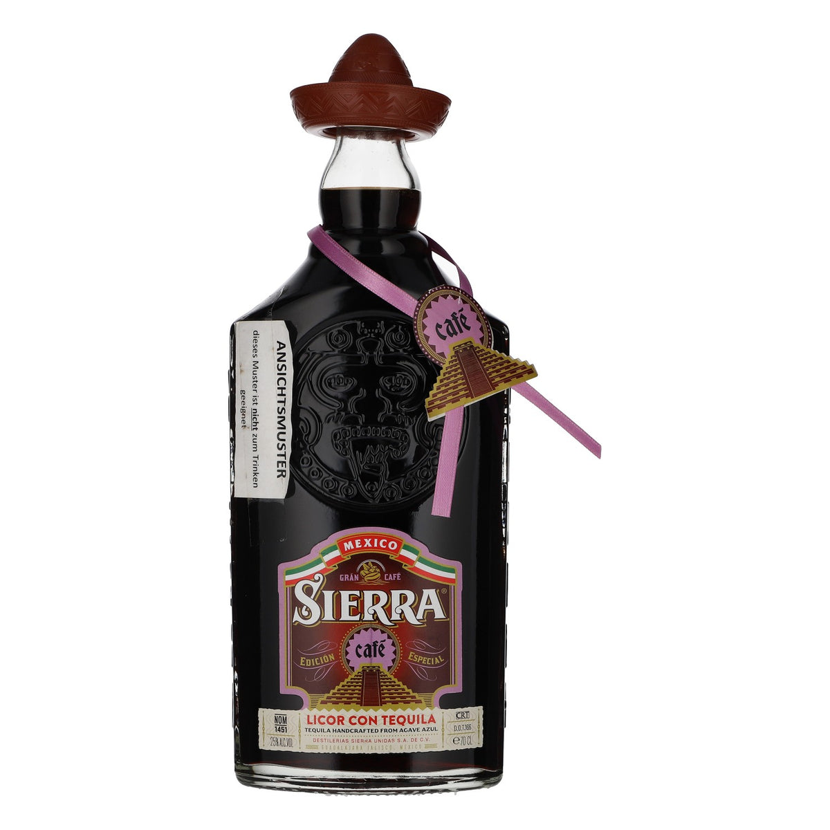 Liquore Sierra Tequila, bottiglia da esposizione Café 0,7 l