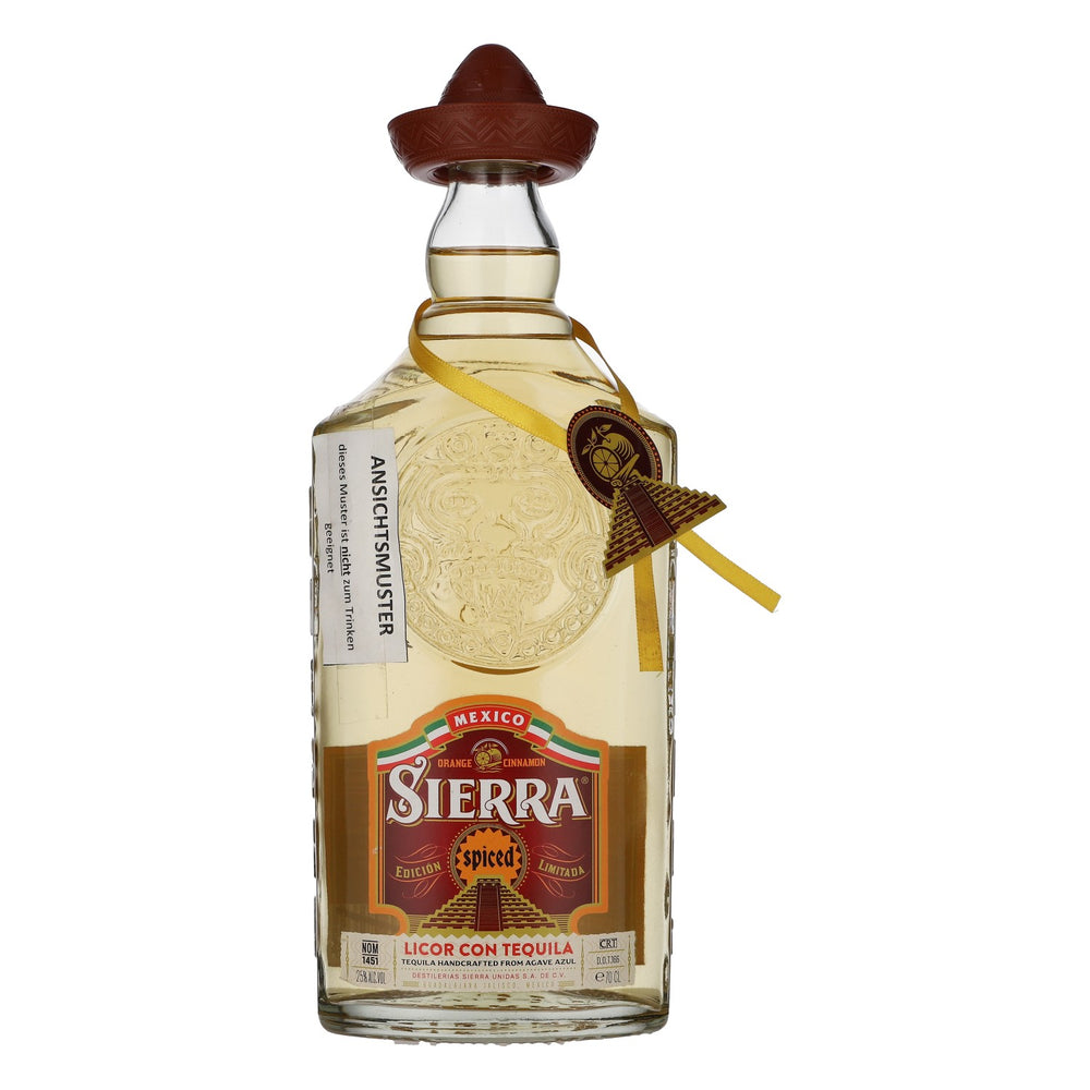 Sierra Tequila Liquore, bottiglia da esposizione Spiced 0,7 l