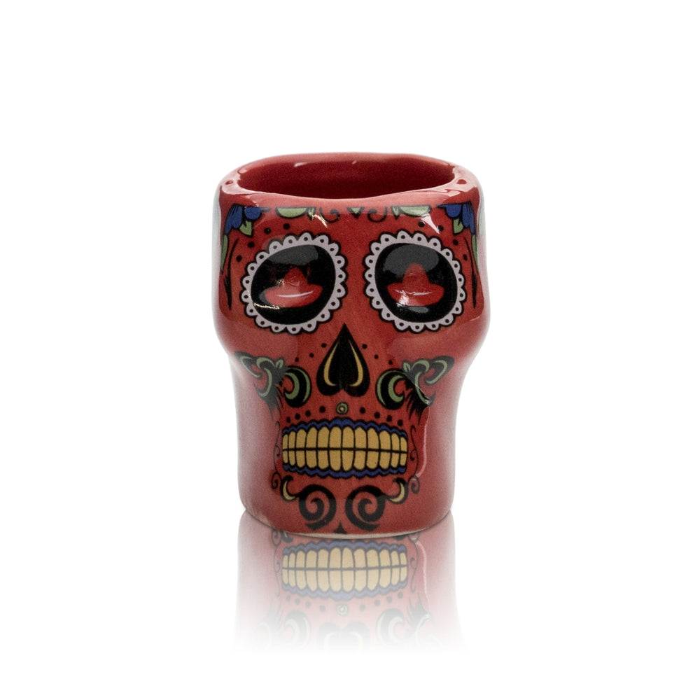 Sierra Tequila bicchierino 2 cl Shot Stamper bicchierini con teschio Mezcal Gastro