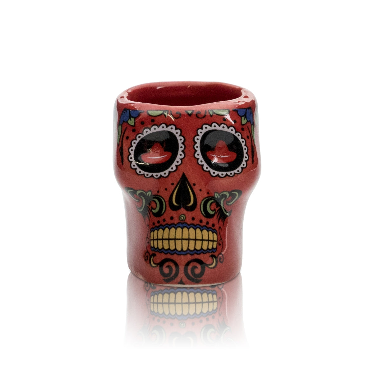 Sierra Tequila bicchierino 2 cl Shot Stamper bicchierini con teschio Mezcal Gastro