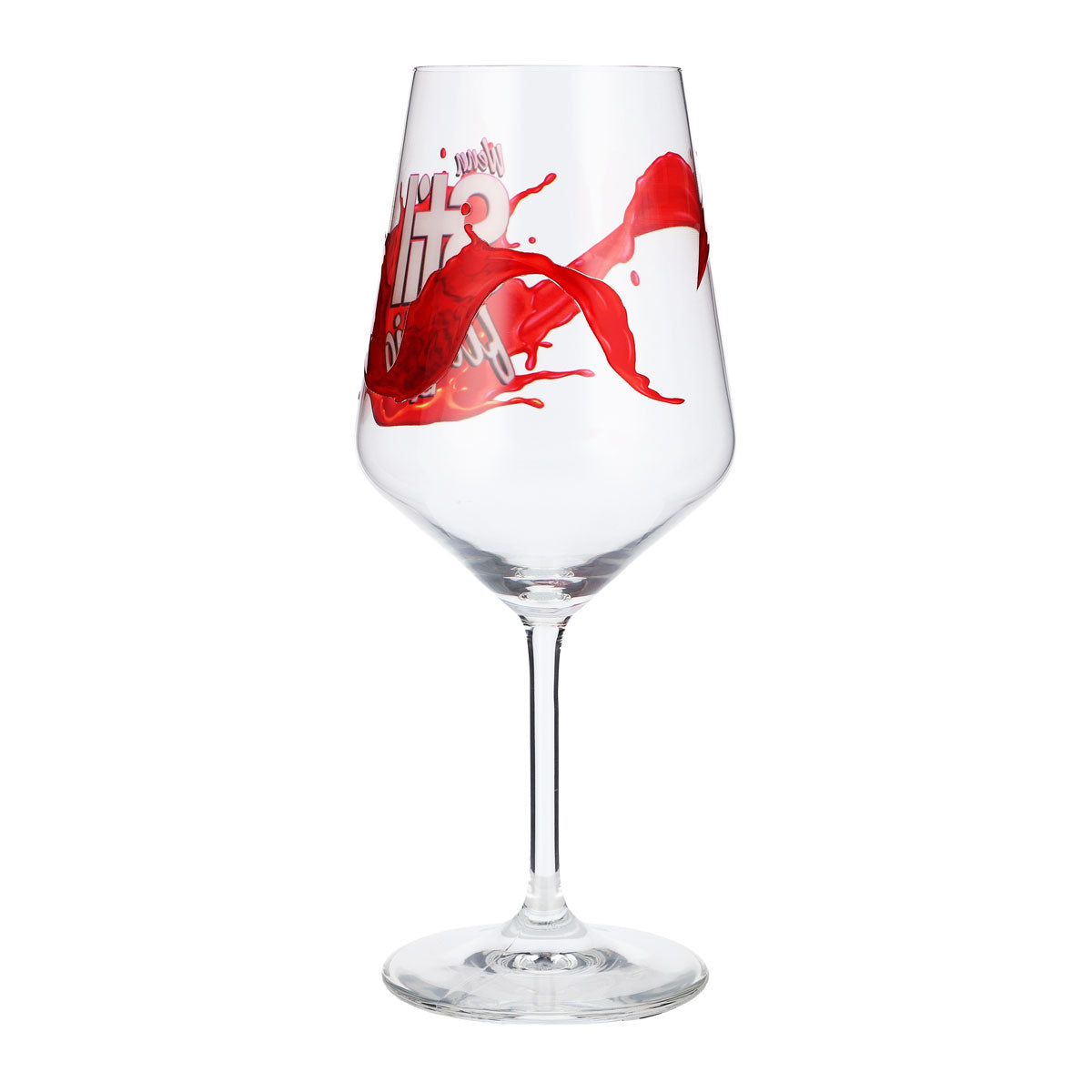 Bicchiere da aperitivo Sipply Summer Vibes con scritta Quando lo stile è liquido! 0,5 l con effetto trasparenza – Vista 6