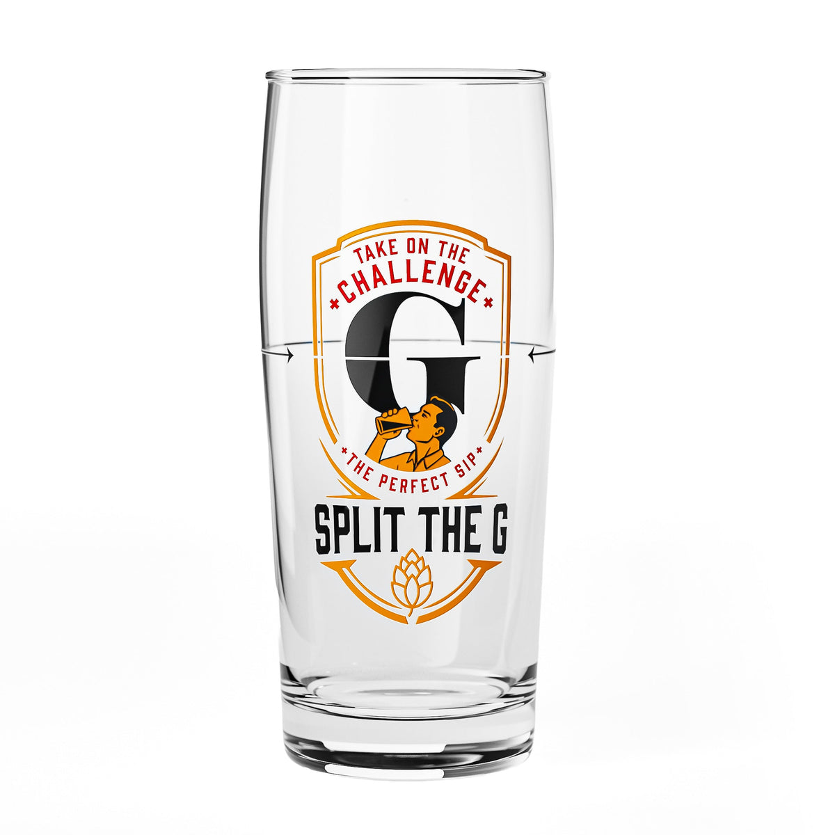 Bicchiere da birra Sipply SPLIT THE G meets SETTING THE TABLE, set da 2 pezzi, bicchieri Willi da 0,5 l – Vista 3