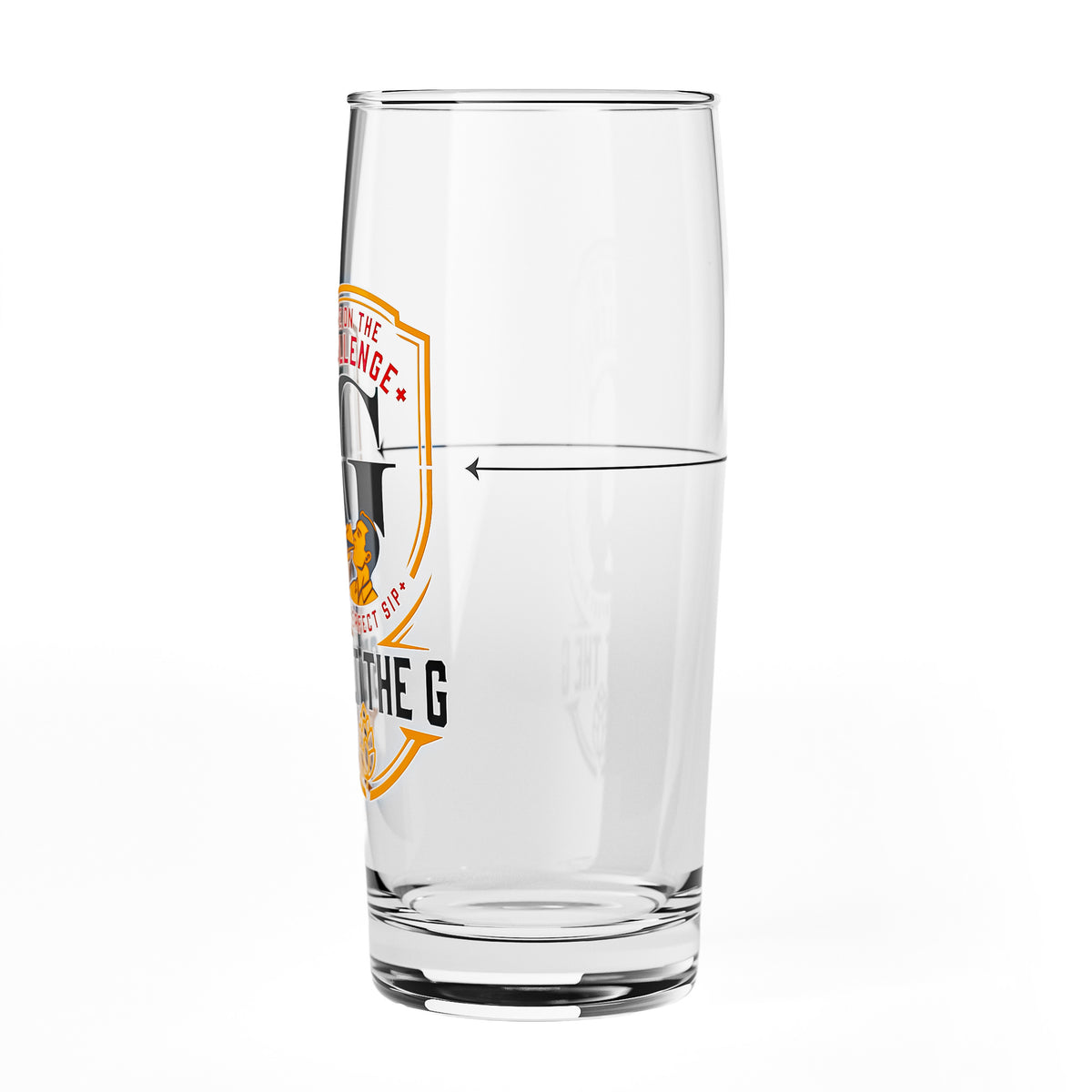 Bicchiere da birra Sipply SPLIT THE G Take on the Challenge Willibecher 0,5 l - La divertente tendenza sui social media – Vista 4