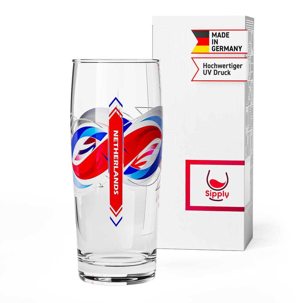 Bicchiere da birra Sipply Willibecher da 0,5 l con la bandiera dei Paesi Bassi