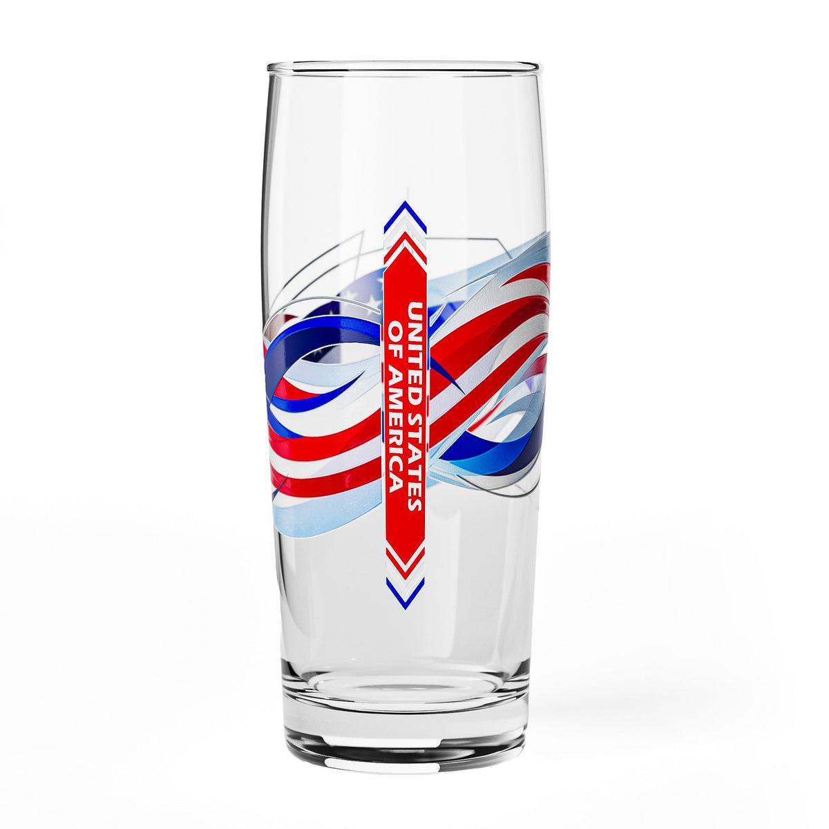 Sipply Bicchiere da birra Willibecher 0,3l con la bandiera del tuo paese USA – Vista 2