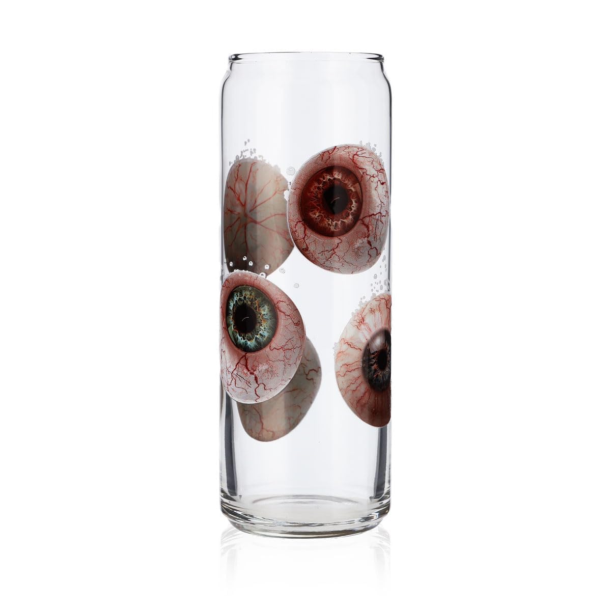 Sipply Bicchiere con motivo Halloween Occhi stampa UV Can Glass 370ml – Vista 3
