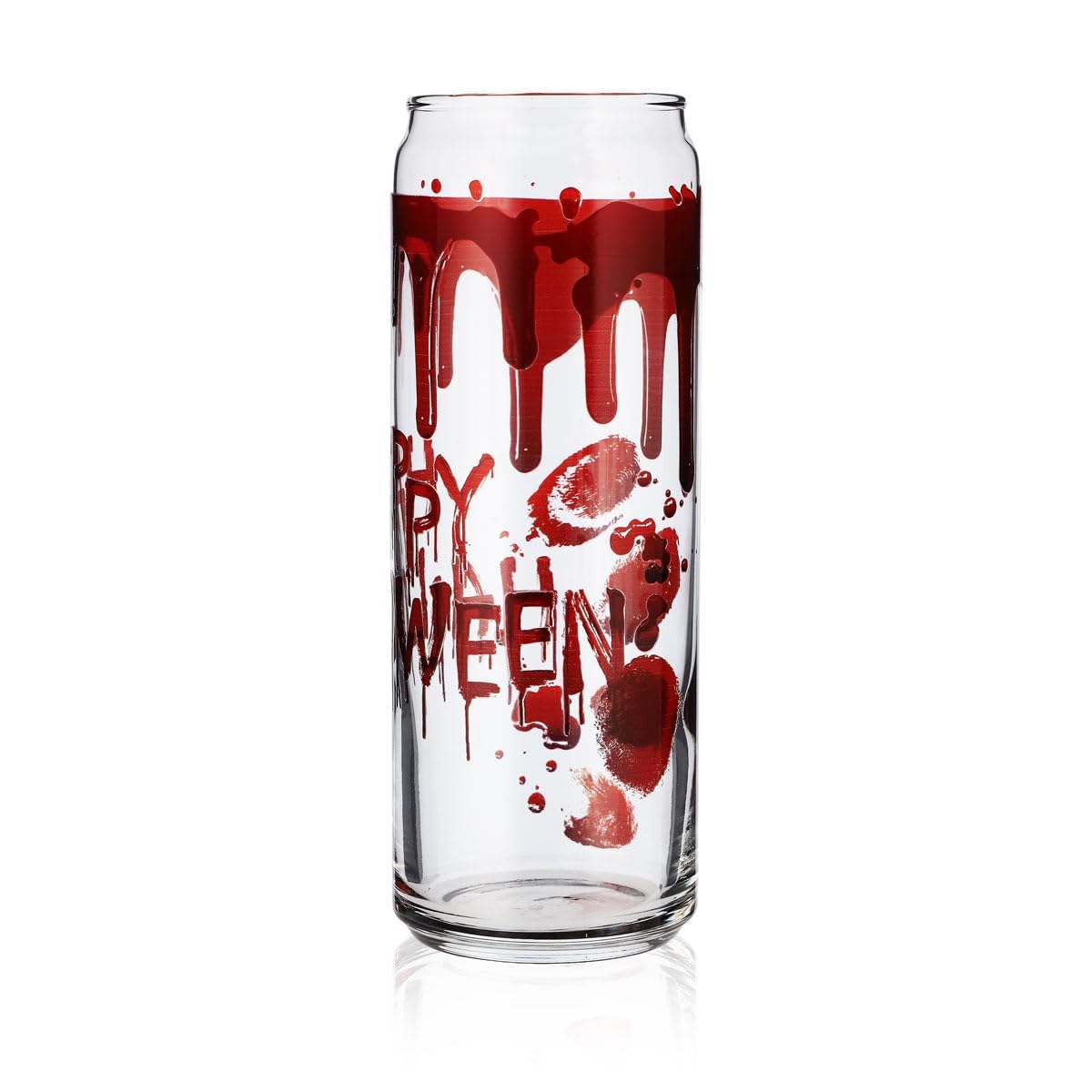 6x Bicchieri Sipply con motivo Halloween Sangue stampa UV Can Glass 370ml – Vista 5