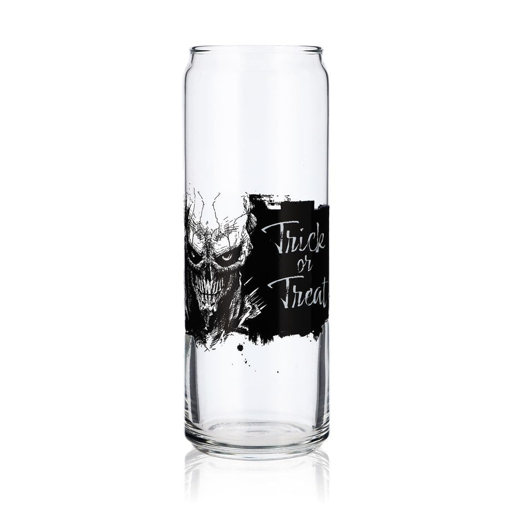 Sipply Bicchiere con motivo Halloween Trick or Treat stampa UV Can Glass 370ml