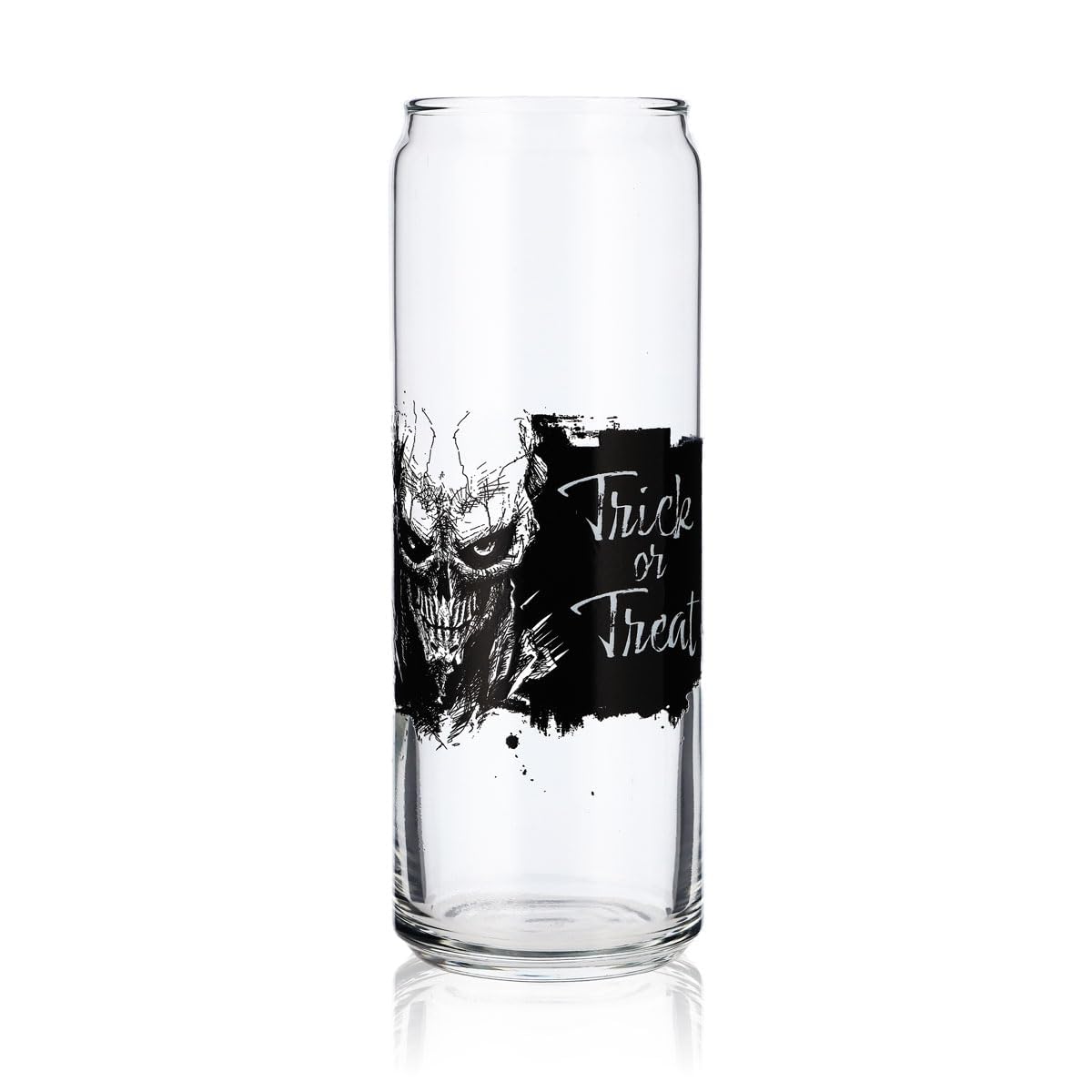 Sipply Bicchiere con motivo Halloween Trick or Treat stampa UV Can Glass 370ml