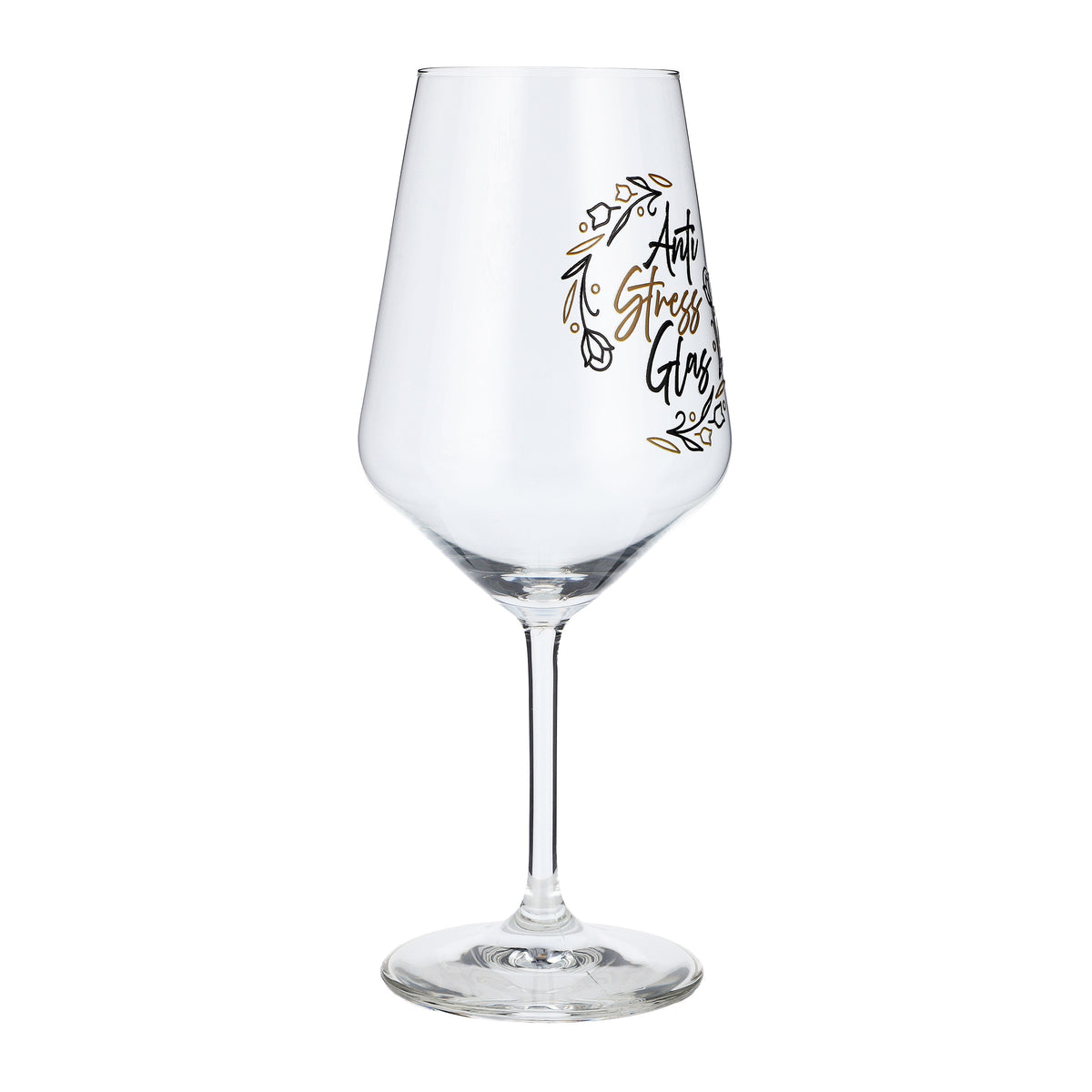 Bicchiere da vino Sipply con frase «Anti Stress», 0,5 l – Vista 6