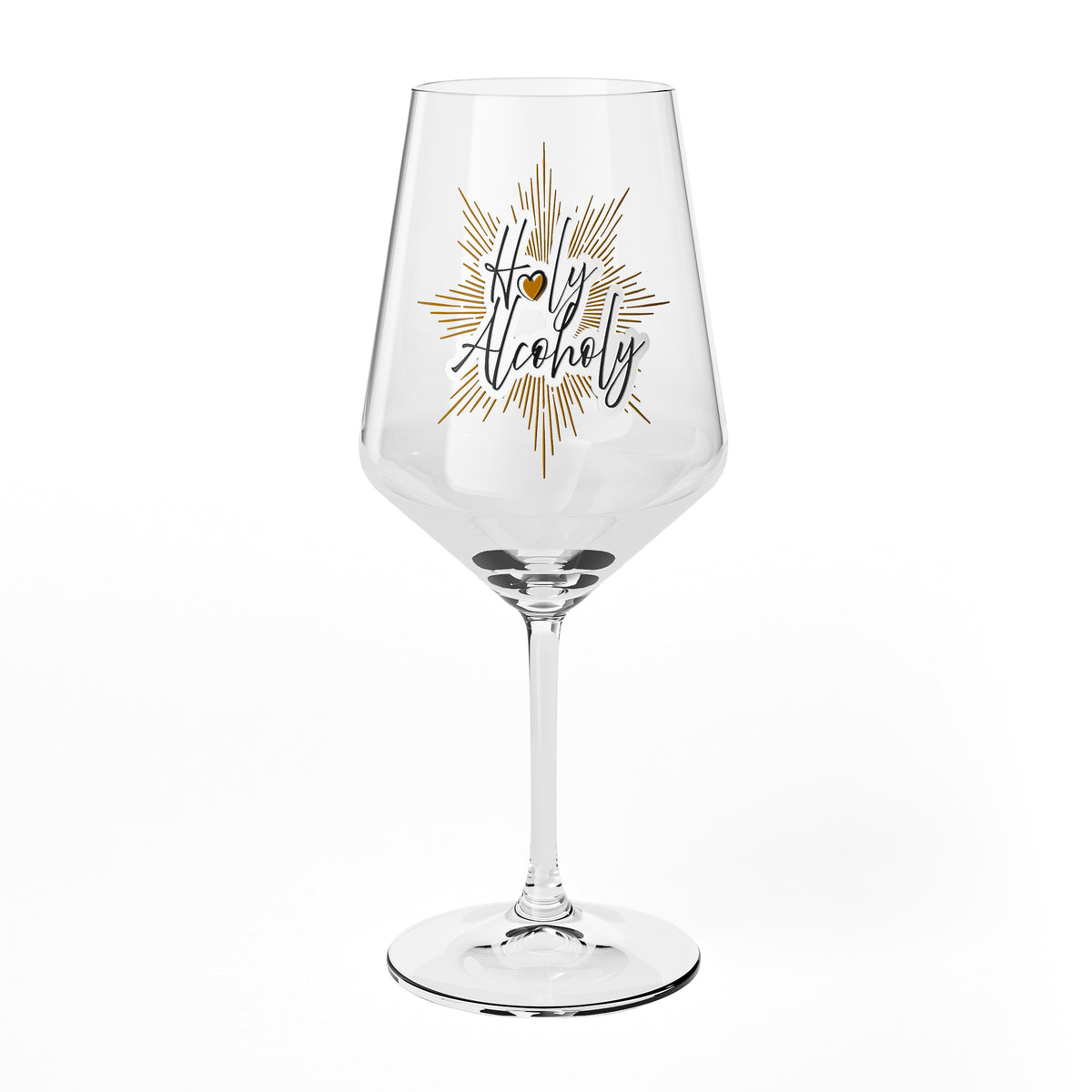 Bicchiere da vino Sipply con la scritta «Holy Alcoholy», 0,5 l – Vista 2