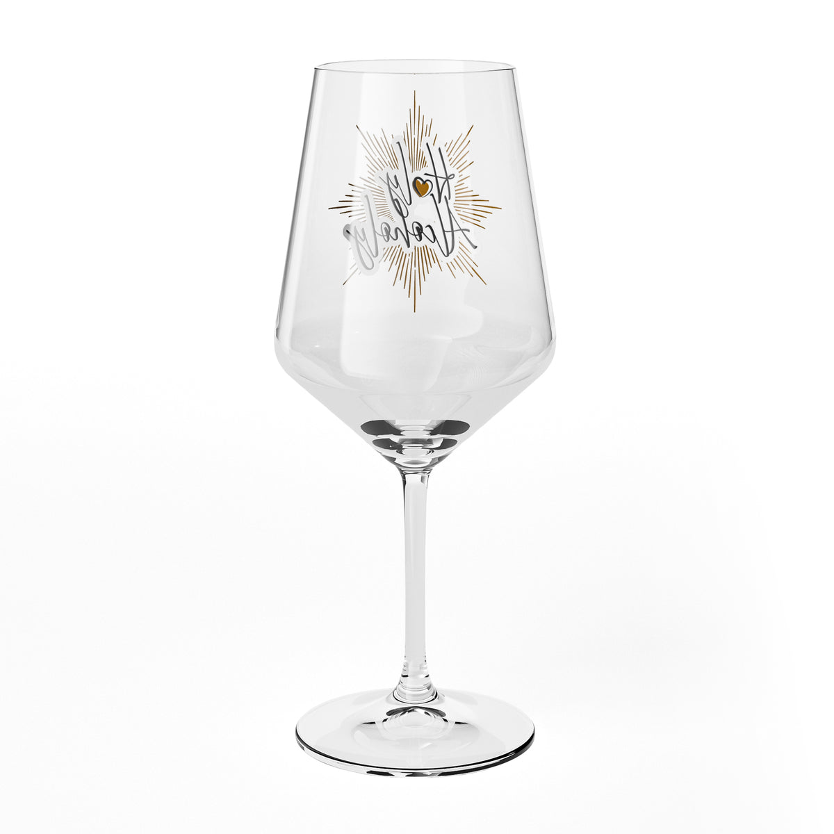 Bicchiere da vino Sipply con la scritta «Holy Alcoholy», 0,5 l – Vista 8