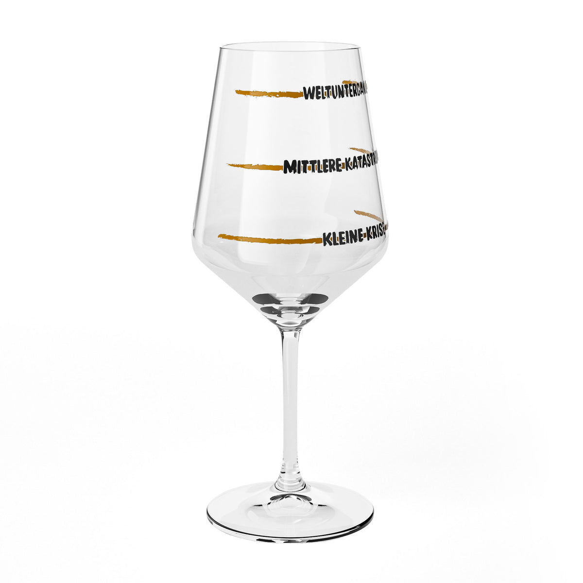 Bicchiere da vino Sipply con scritta «La fine del mondo», 0,5 l – Vista 6