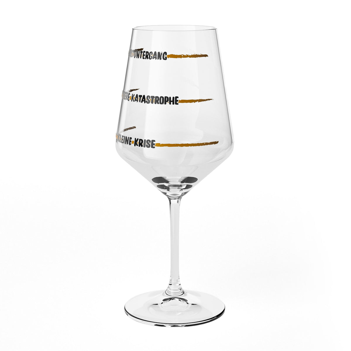 Bicchiere da vino Sipply con scritta «La fine del mondo», 0,5 l – Vista 7