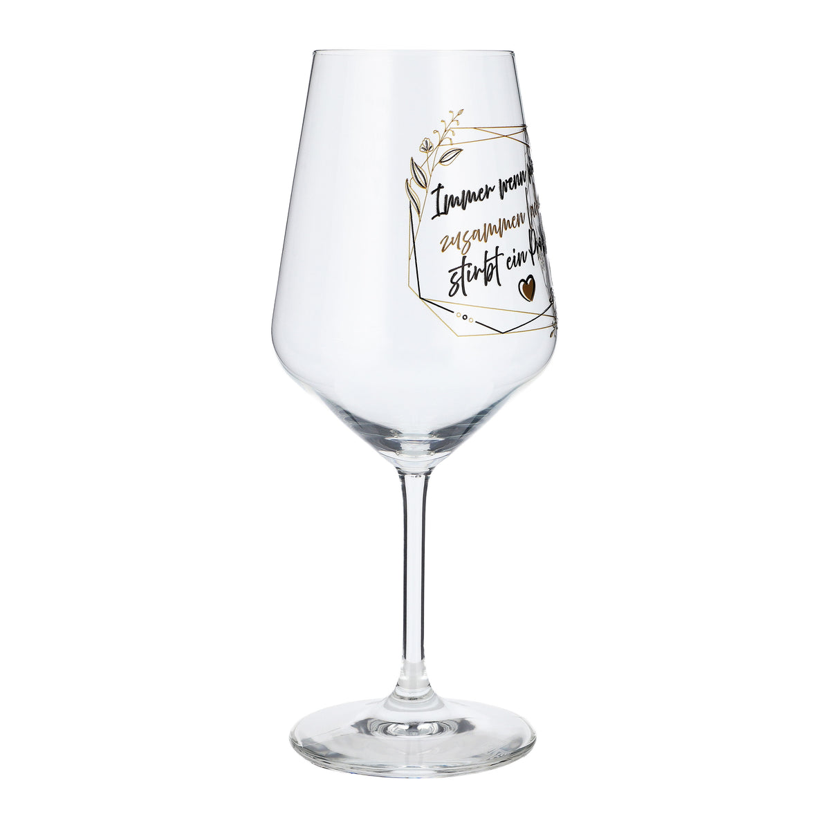 Bicchiere da vino Sipply con la frase «Quando ridiamo insieme», 0,5 l – Vista 6