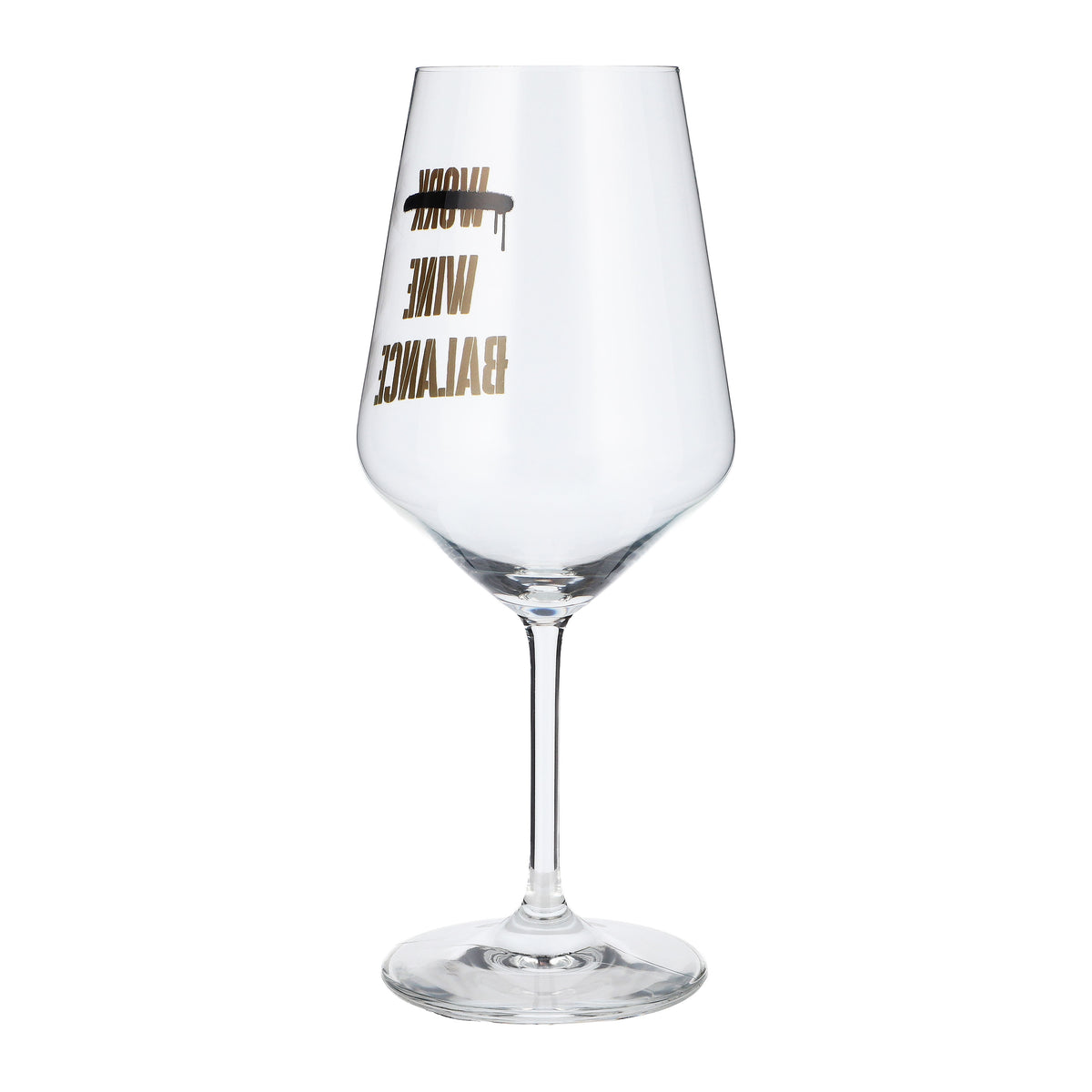 Bicchiere da vino Sipply con la scritta «Work Wine Balance», 0,5 l – Vista 7