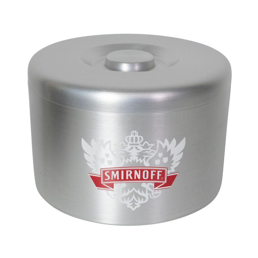Smirnoff Raffredda bottiglie Raffredda bevande Contenitore per ghiaccio Contenitore per cubetti di ghiaccio Silver Gastro