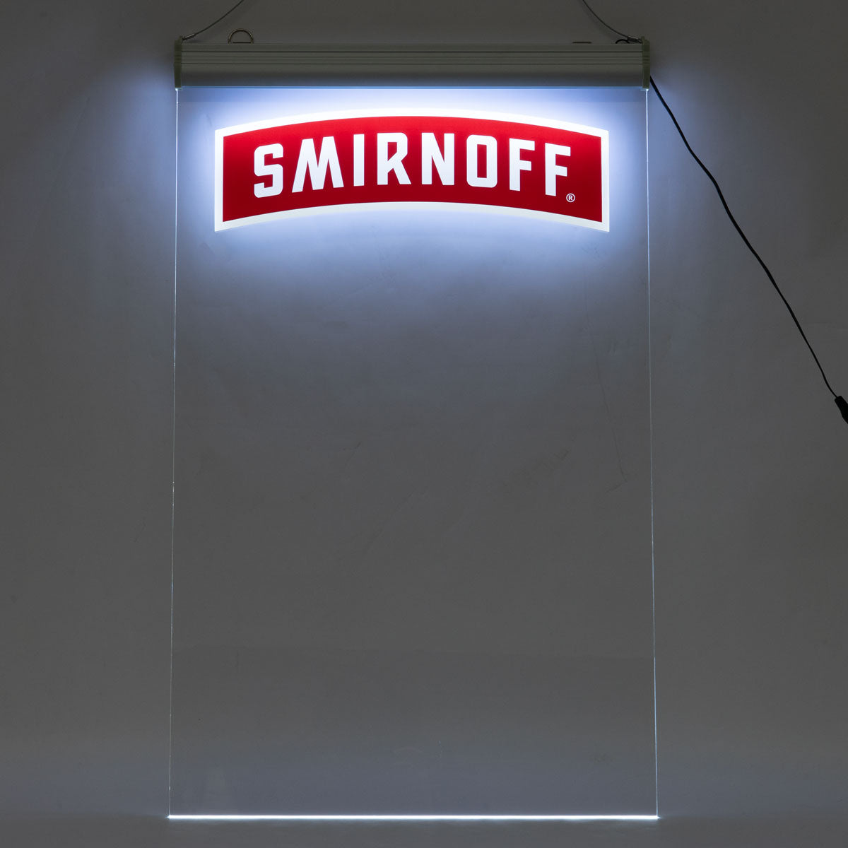 Smirnoff LED Menu Board Insegna luminosa Wall Sign Lavagna Lavagna menu – Vista 3