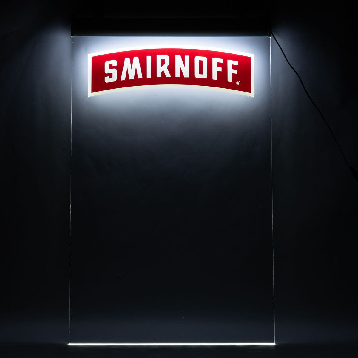 Smirnoff LED Menu Board Insegna luminosa Wall Sign Lavagna Lavagna menu – Vista 4