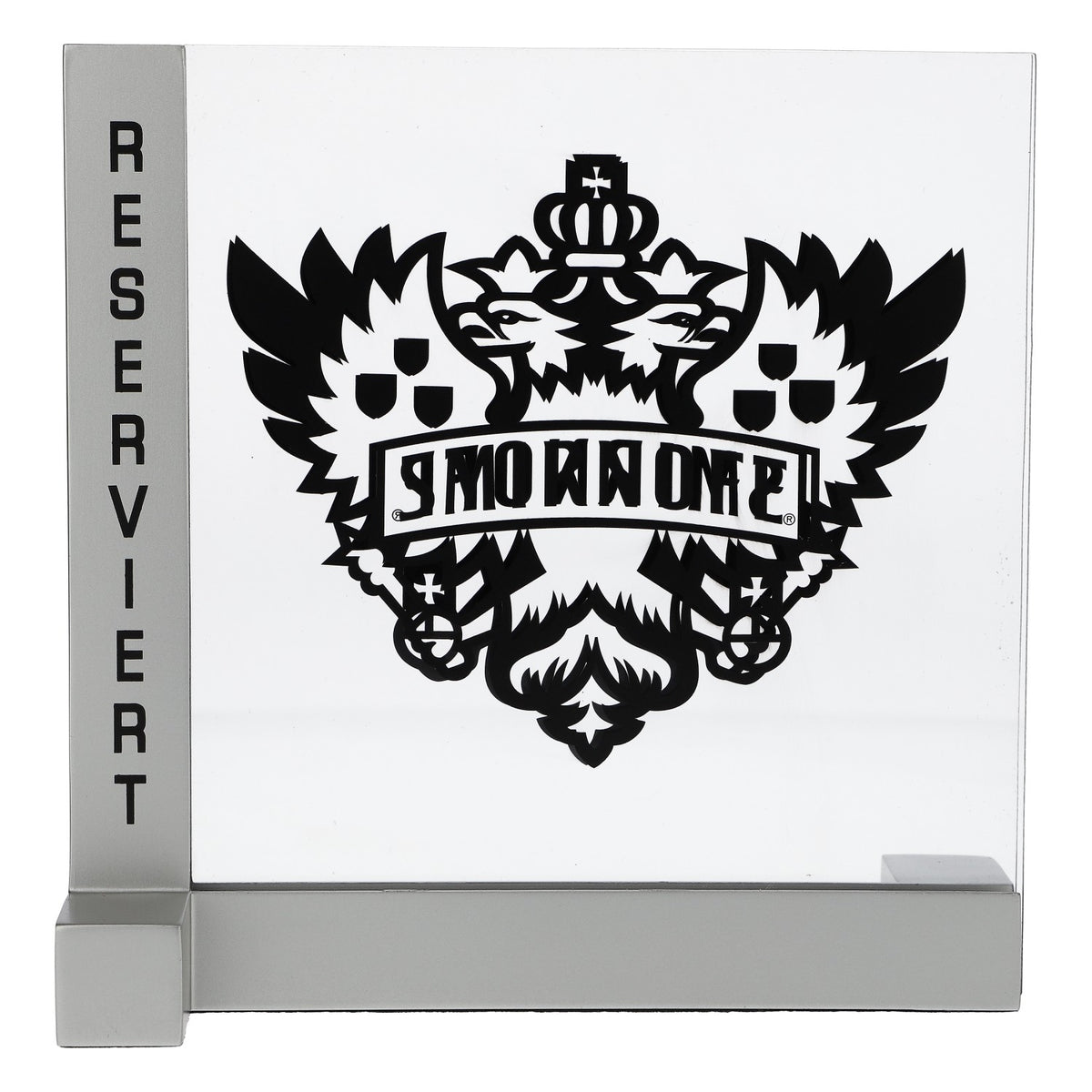 Smirnoff Vodka Espositore da tavolo in acrilico Portacartellini Riservato Metallo – Vista 2