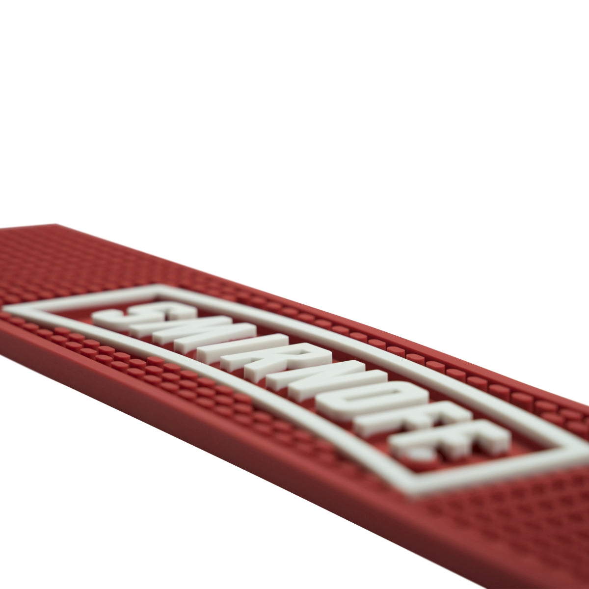 Smirnoff Vodka Tappetino da bar Tappetino sgocciolatoio Accessori da bar rosso – Vista 3
