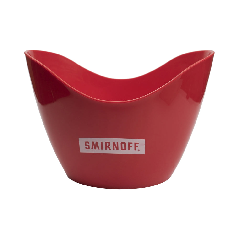 Smirnoff Vodka Raffredda bottiglie rosso Ice Box Raffredda Ice Bucket Bar Rosso Bianco Cubetti di ghiaccio Bar domestico