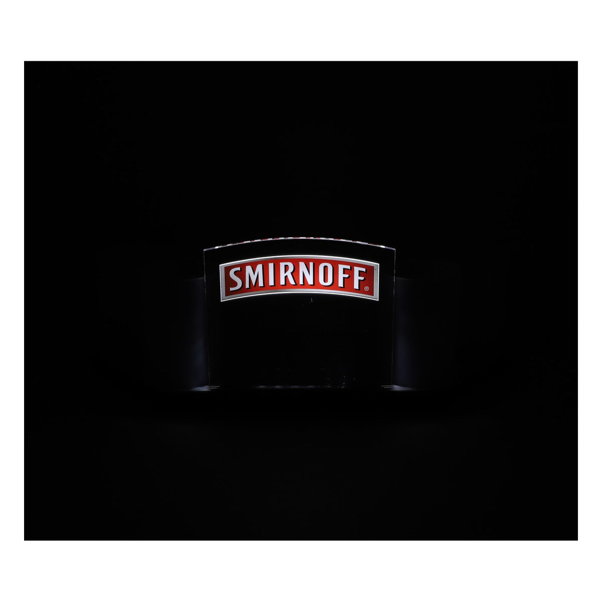 Smirnoff Vodka LED Barcaddy Accessori da bar Espositore con scritta rossa – Vista 5
