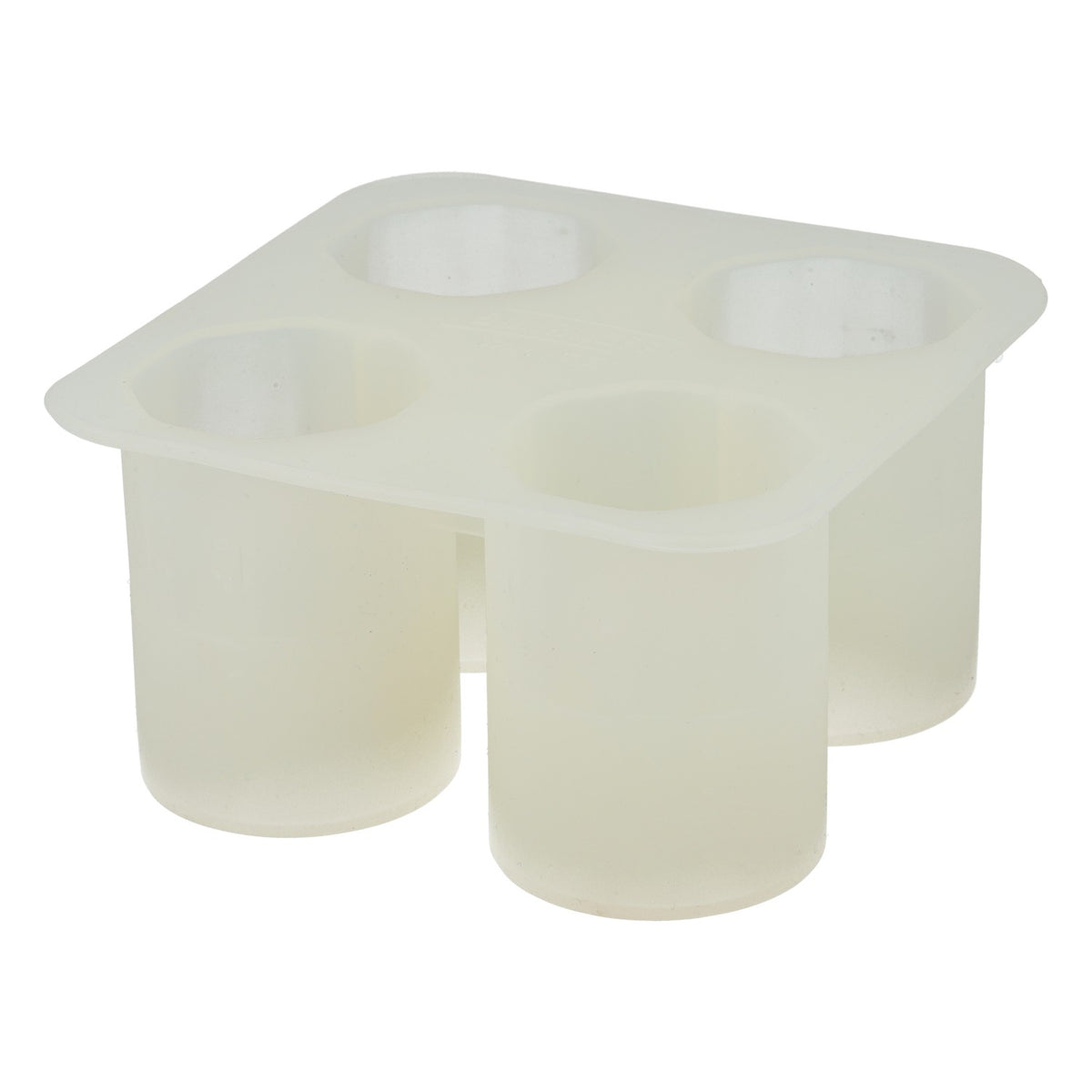 Stampo in silicone per coppe gelato Smirnoff White, set da 4 bicchieri da shot per vodka, accessori da bar