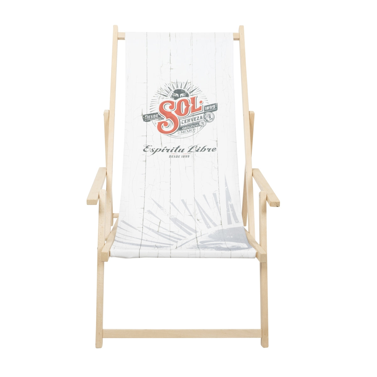 Sol Bier Sedia a sdraio pieghevole da spiaggia, da giardino, da campeggio, mobile, sedia – Vista 2