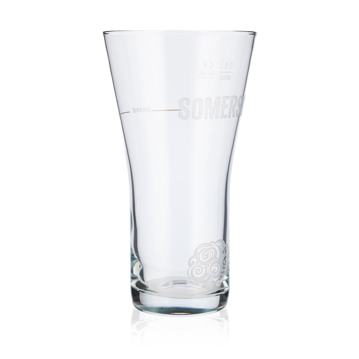 Bicchiere da sidro Somersby 0,5 l Bicchieri da sidro con logo satinato – Vista 2