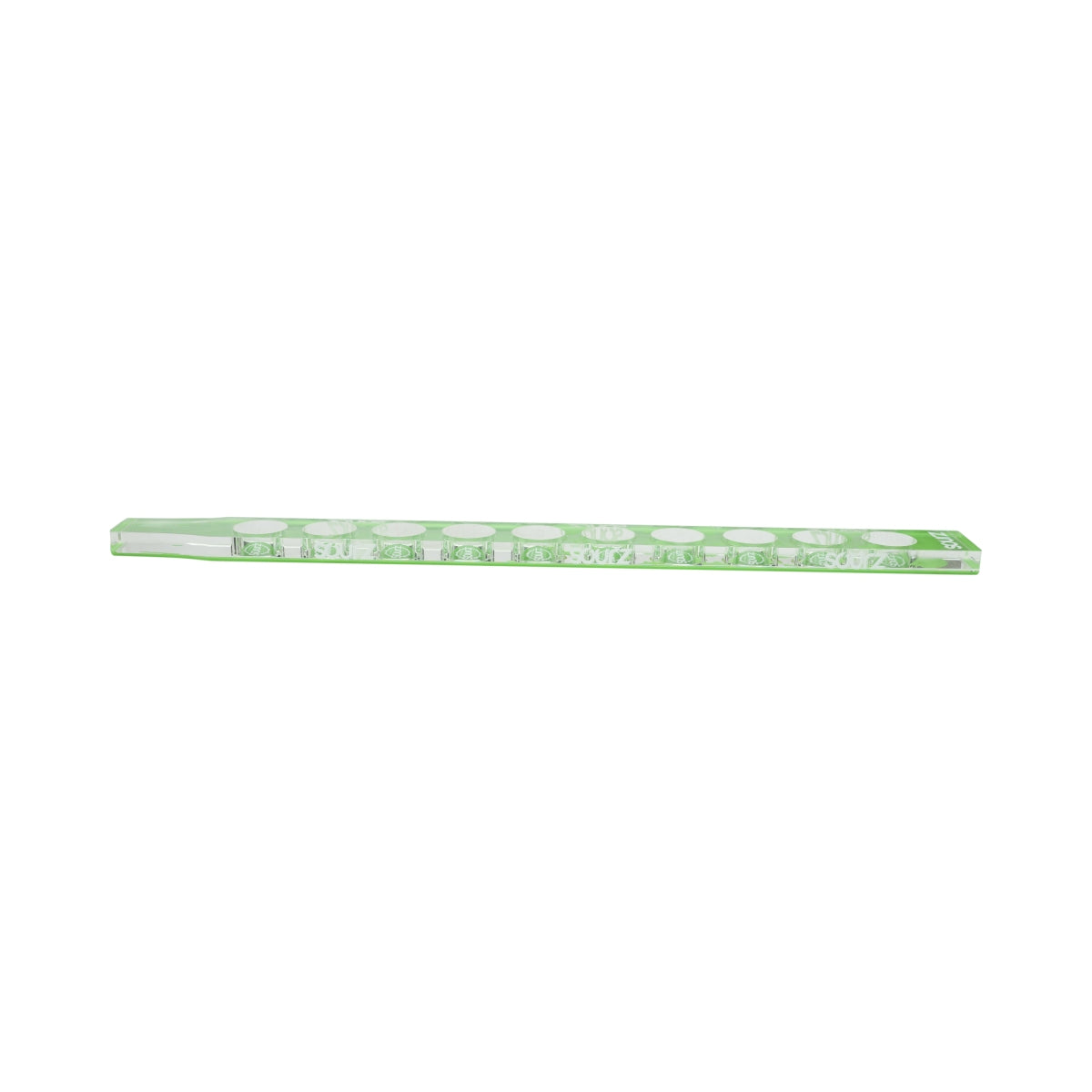 Sourz Liquore Vassoio Shotmeter verde Bicchieri da liquore Bicchieri corti Trasporto – Vista 2