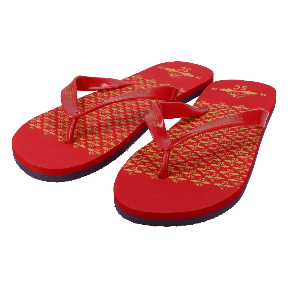 Ciabatte da bagno Southern Comfort Whisky con separatore per le dita rosso/blu taglia 42/43