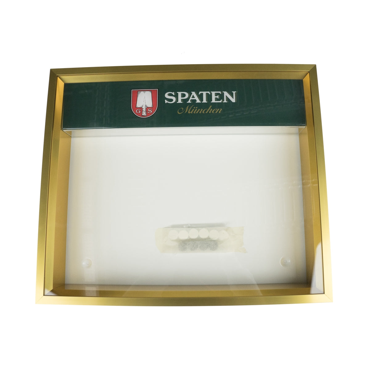 Bacheca per birra Spaten Menu LED illuminato con serratura Gastro