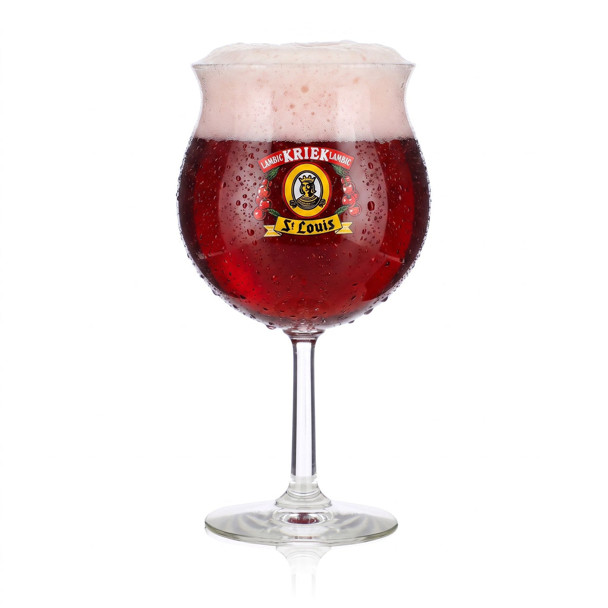Bicchiere da birra St. Louis da 0,47 l, modello "Kriek"