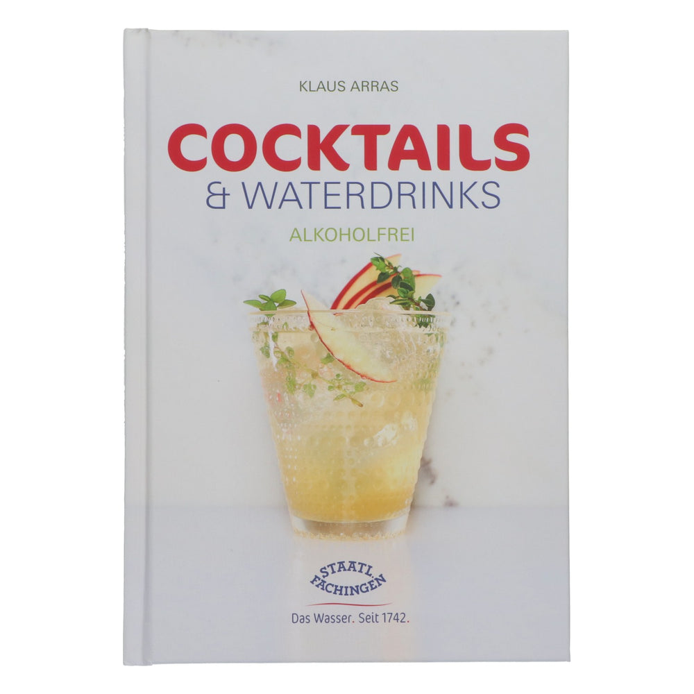 Staatl. Fachingen Wasser Libro "Cocktail e bevande a base d'acqua" analcolico, nuovo, cartaceo