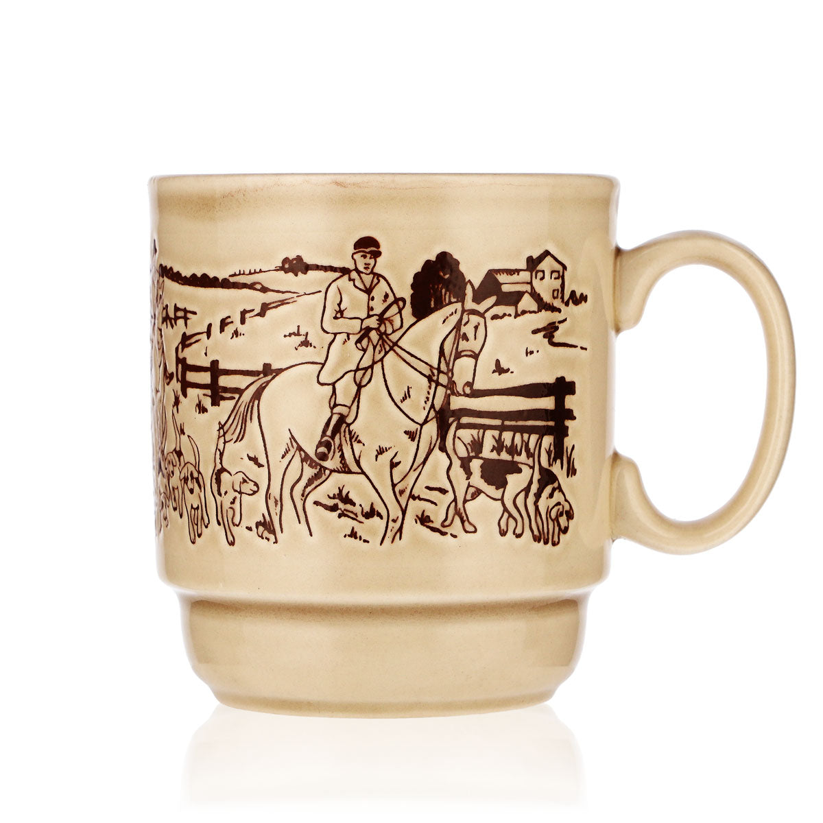 Staffordshire Bicchiere in vetro 0,33 l Tazza Smaltato Tableware Made in England