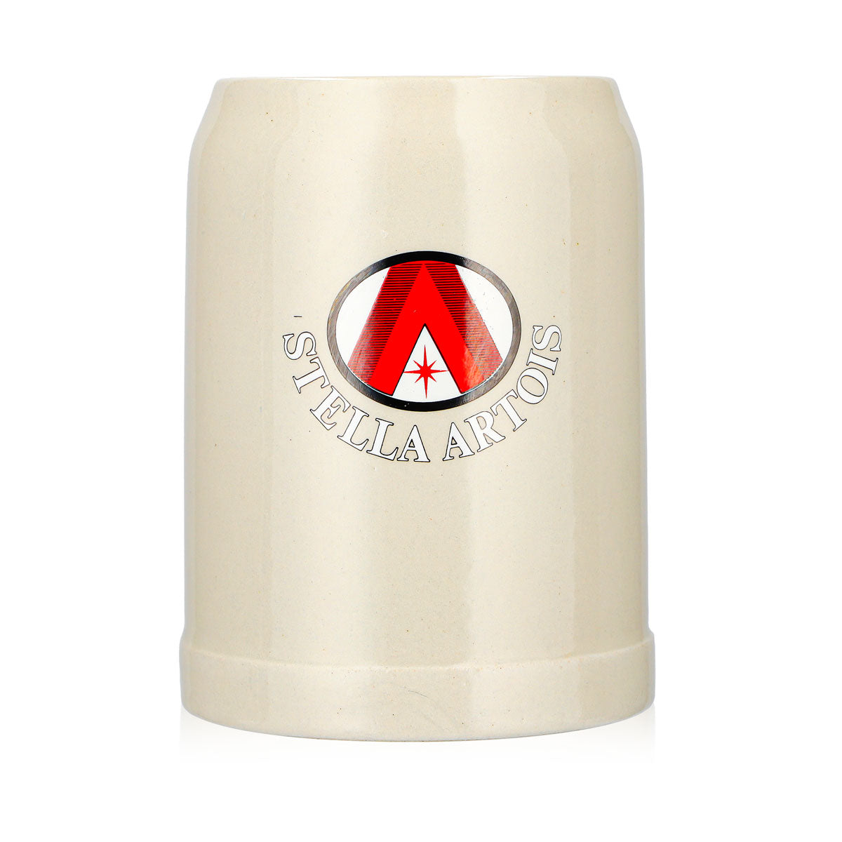 Bicchiere da birra Stella Artois da 0,5 l, boccale in ceramica con "A" rossa – Vista 2