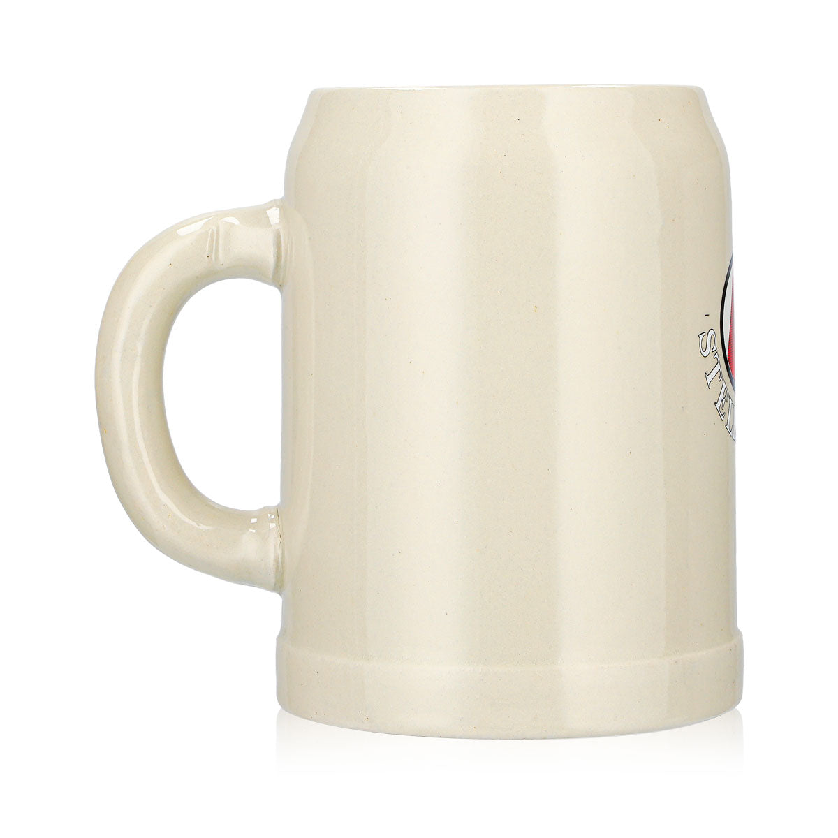 Bicchiere da birra Stella Artois da 0,5 l, boccale in ceramica con "A" rossa – Vista 4